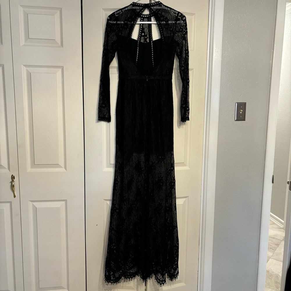 Alexis Black Lace Dress - Gem